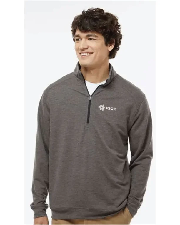 J. America Men's Omega Stretch Quarter-Zip Pullover
